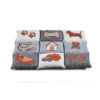 Cuna mascota rectangular grande