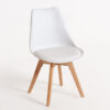 Silla Nórdica Malmo Blanca