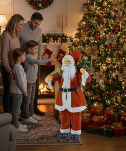 Papa Noel Con Regalo
