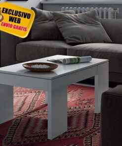 Mesa de Centro  Elevable Flow Blanco Brillo