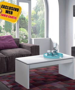 Mesa de Centro Elevable Attuale Blanca