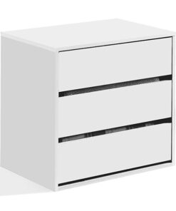 Alternative view of Cajonera 3 Cajones Elsa Blanca