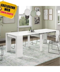 Mesa Multifunción Extensible Blanca