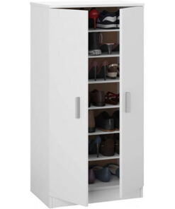 Alternative view of Armario Zapatero Basic Blanco