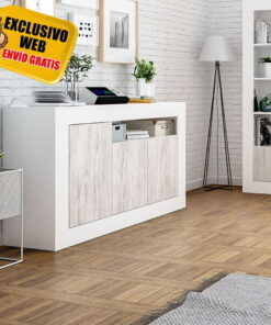 Aparador Baltik 3 puertas Blanco