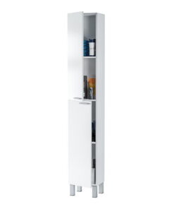 Alternative view of Columna de baño 2 puertas 4 estantes Koncept