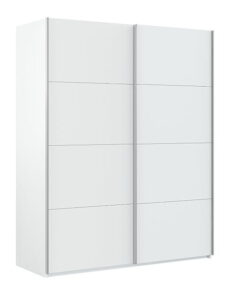 Alternative view of Armario 2 puertas correderas Blanco London