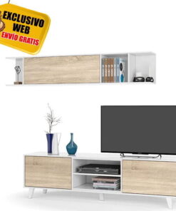 Salón Zayken Blanco-Roble