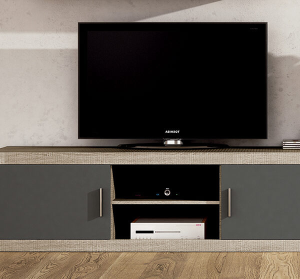 Mueble bajo para TV - Cambria Grafito