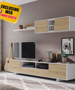 Salón Belus Blanco Roble