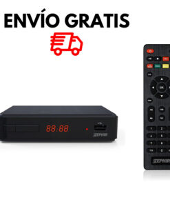 Decodificador TDT con mando a distancia HD