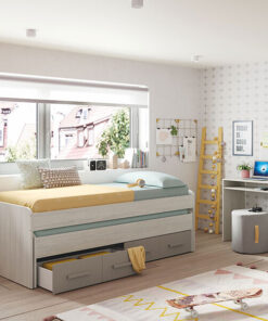 Cama Nido juvenil con cajones