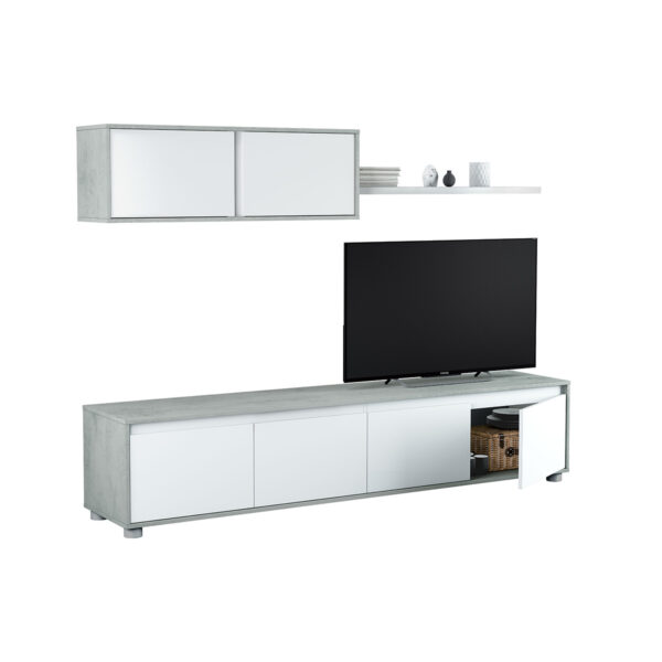 Pack de Salón  Alida Cemento y Blanco Artik - Imagen 5