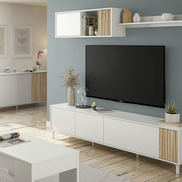 Pack Salón Tempus con Mesa Elevable y Aparador