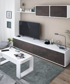 Pack de Salón Alida Oxido y Mesa Elevable