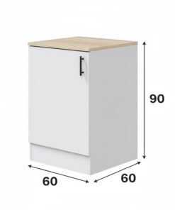 Alternative view of Módulo Bajo 1 Puerta- Cocina KIRA