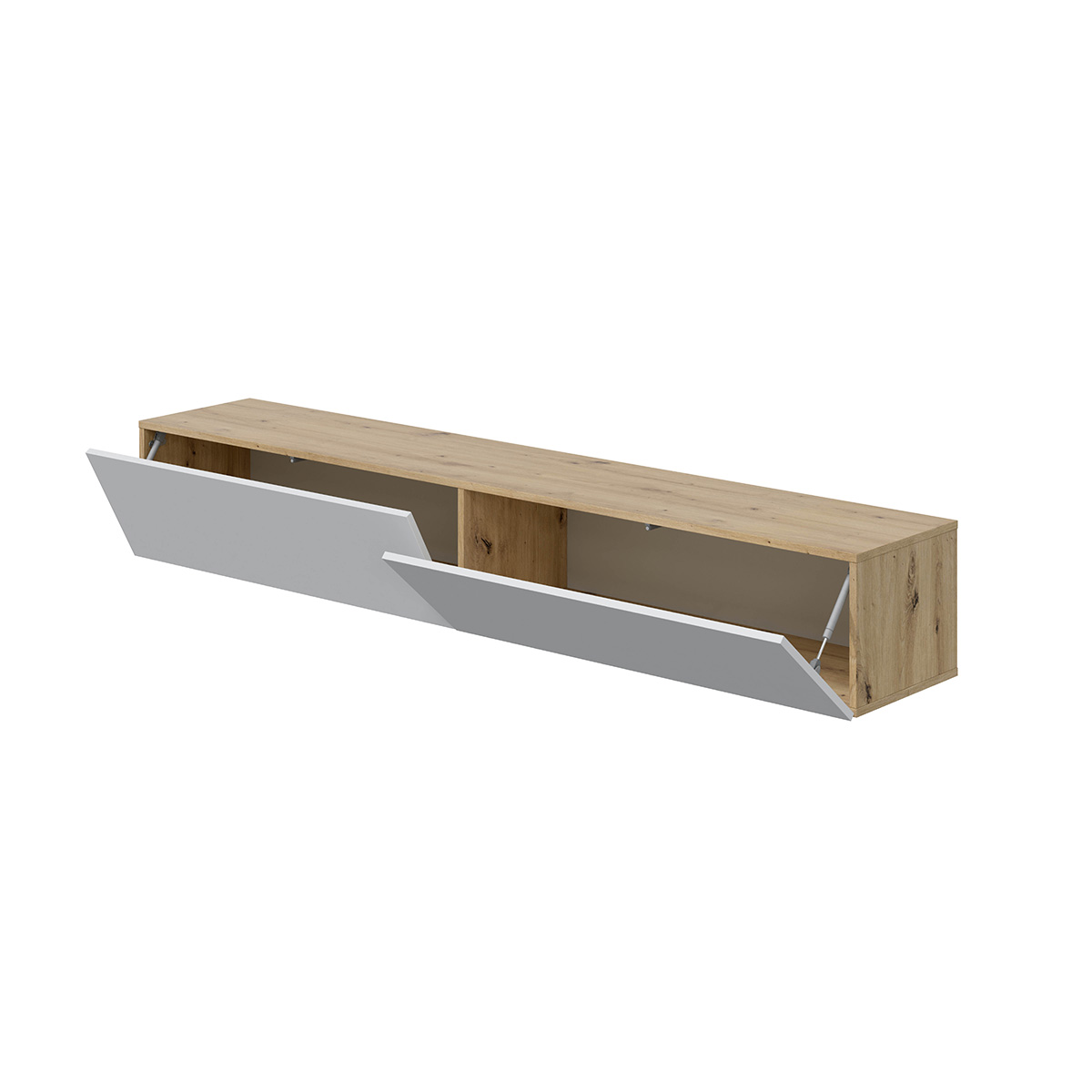 Mueble TV Kaway Roble Nodi - Blanco Artik - Imagen 3