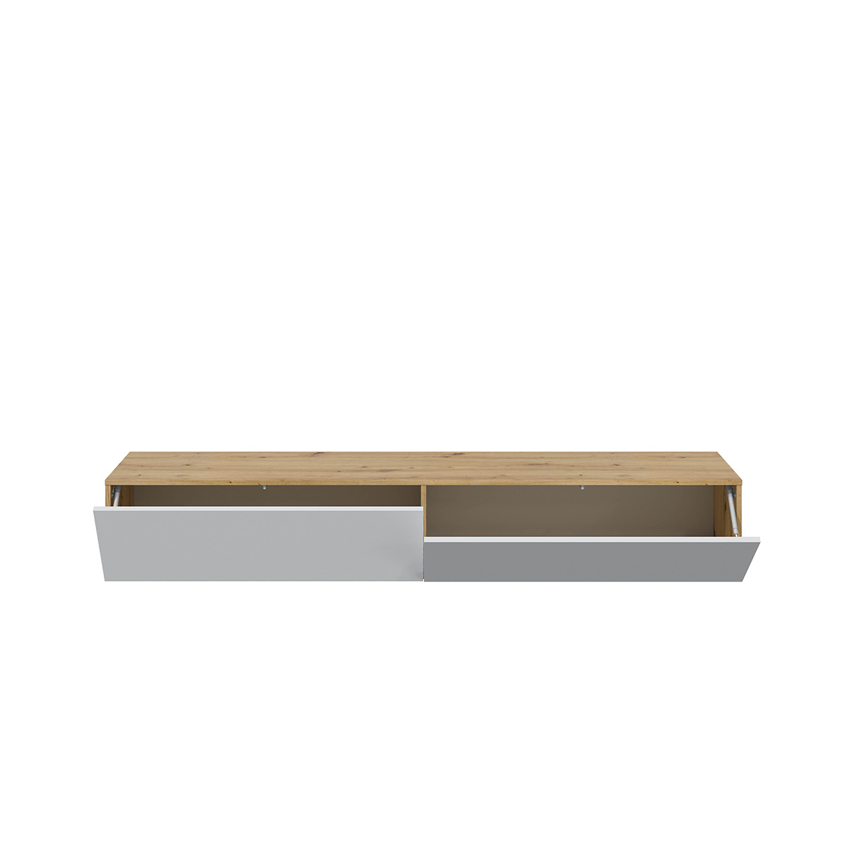 Mueble TV Kaway Roble Nodi - Blanco Artik - Imagen 4